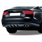 Audi A5 8P3 A-Style Difüzör (Plastik)